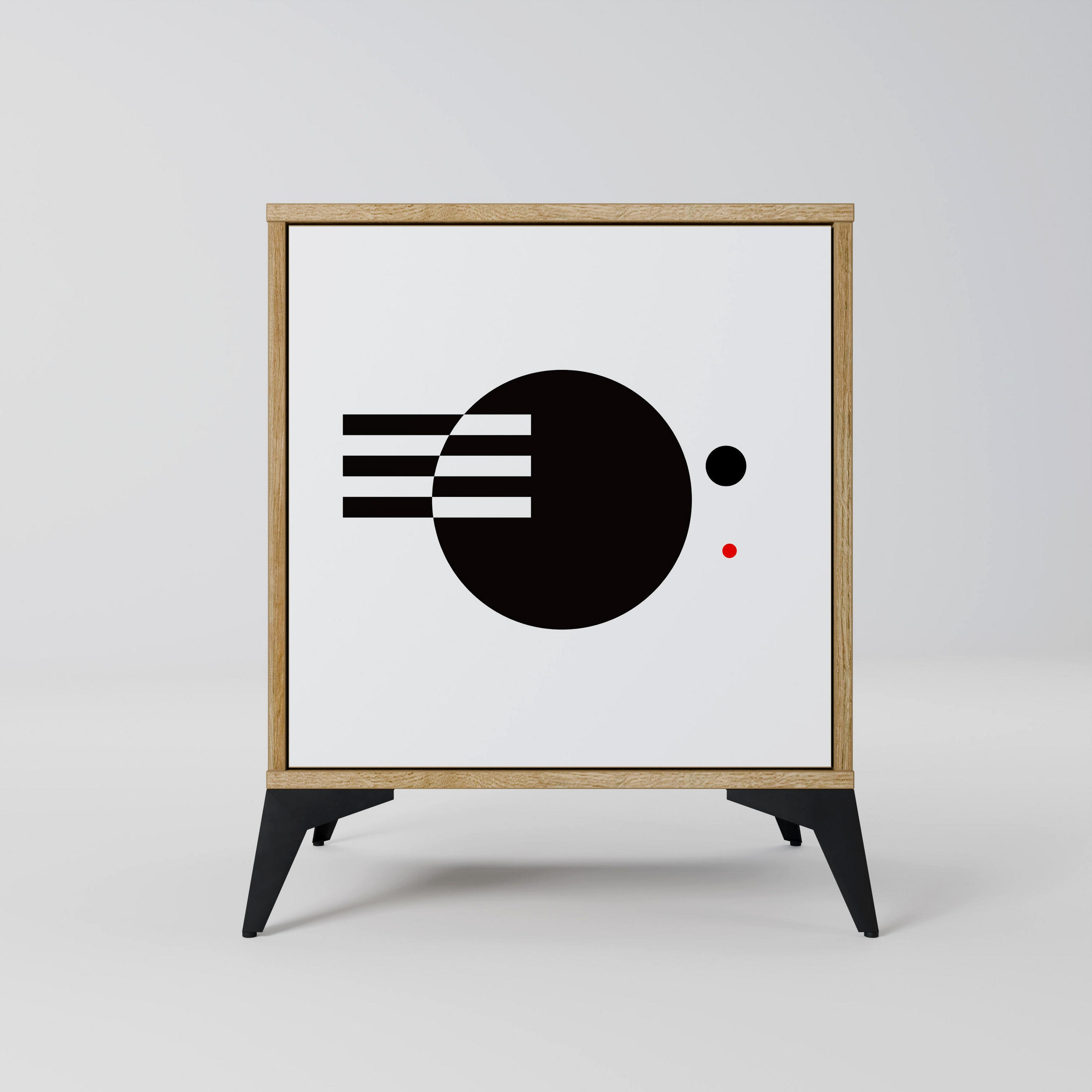 SpaceRebels Sideboard Eiche 57.5x70.5x42 cm