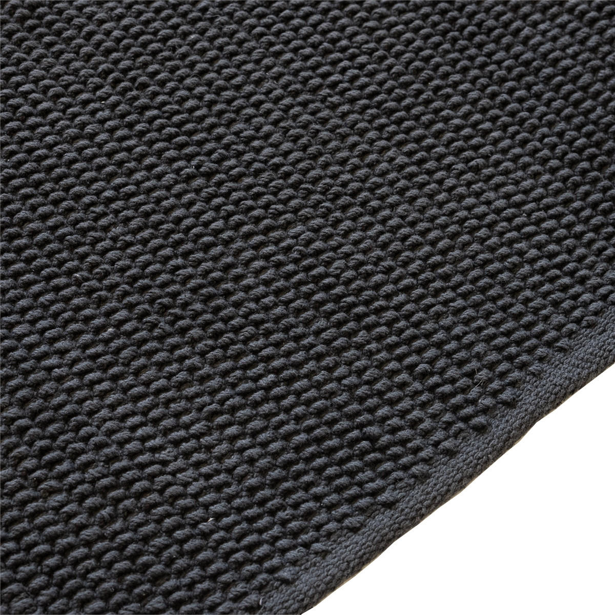BADVORLEGER aus Baumwolle 60x110cm, antrhazit - Anthrazit, Textil (120/60cm) - Giga Meubel