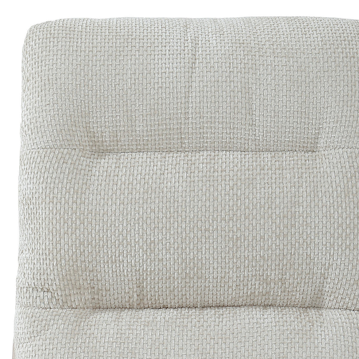 POLSTERSTUHL - 2er-Set - Creme/Schwarz, Textil/Metall (48/95/66cm) - home24