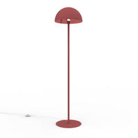 STEHLEUCHTE - Rot, Metall (40/40/165cm) - Lumicom
