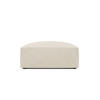 POUF Ruby aus Cord leichtes beige - Beige, Textil (93/40/93cm) - Micadoni