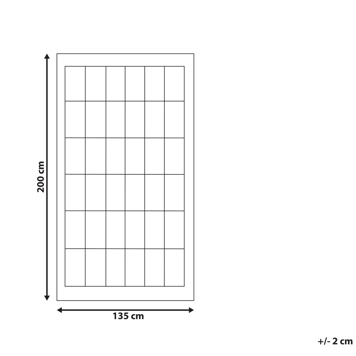 PŘIKRÝVKA Polyester Extra Teplá 135/200 cm Lemberg - bílá, textil (135/200cm) - Beliani