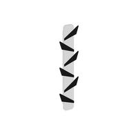 WANDGARDEROBE Alesta Weiß 10/75/4.5 cm - Weiß, Holzwerkstoff (10/75/4.5cm) - Decortie