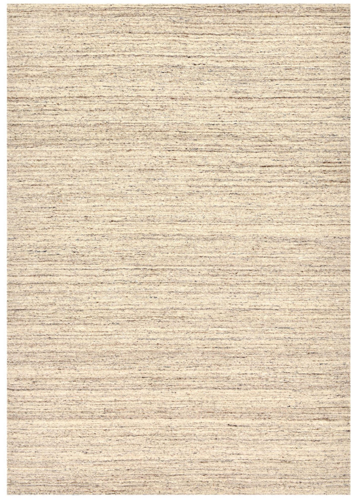 HANDWEBTEPPICH Pure 170x240 cm - Beige, Textil (170/240cm) - THEKO