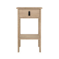 NACHTTISCH, Madrid, Eiche, Holzwerkstoff, 40 x 35 x 71 cm - Eichefarben, Holzwerkstoff (40/71/35cm) - ebuy24