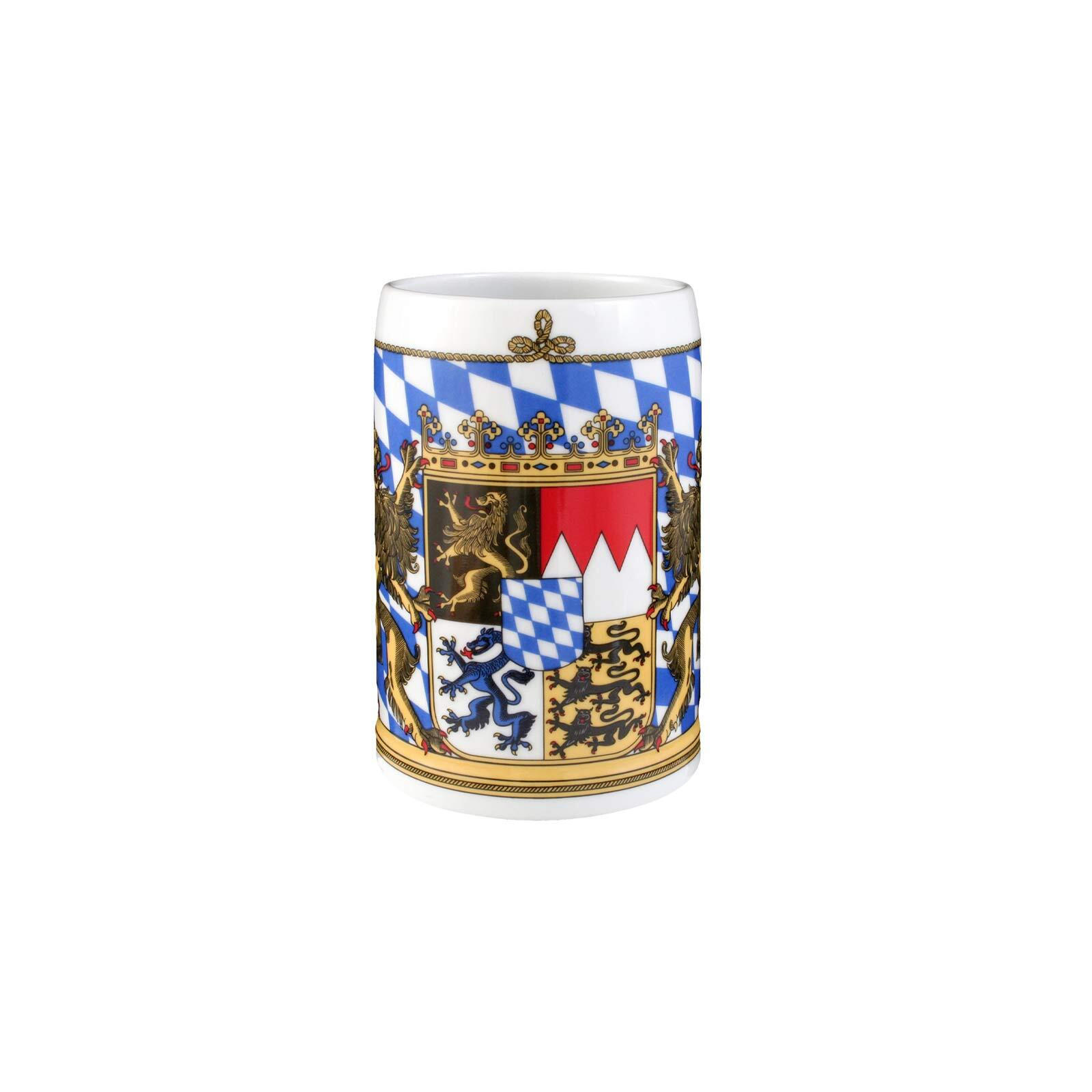 BIERKRUG OHNE DECKEL Compact Bayern bunt 0,75 l - Multicolor, Keramik (0.75L) - Seltmann Weiden