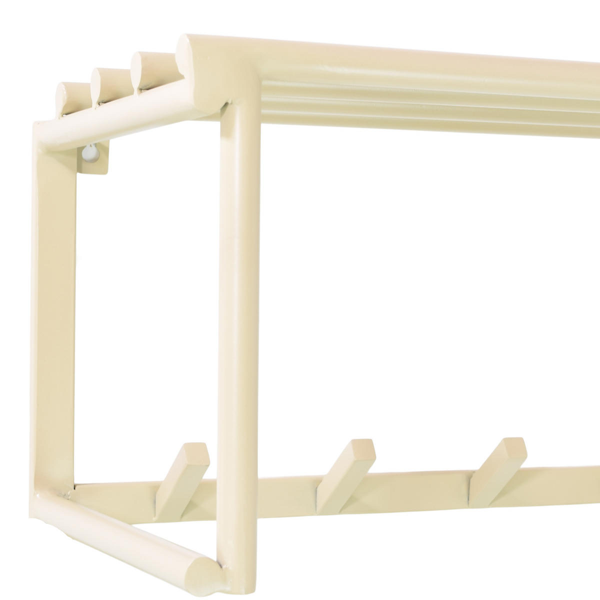 KLEIDERABLAGE Eddy - Beige, Metall (80/24/30cm) - LOFT42