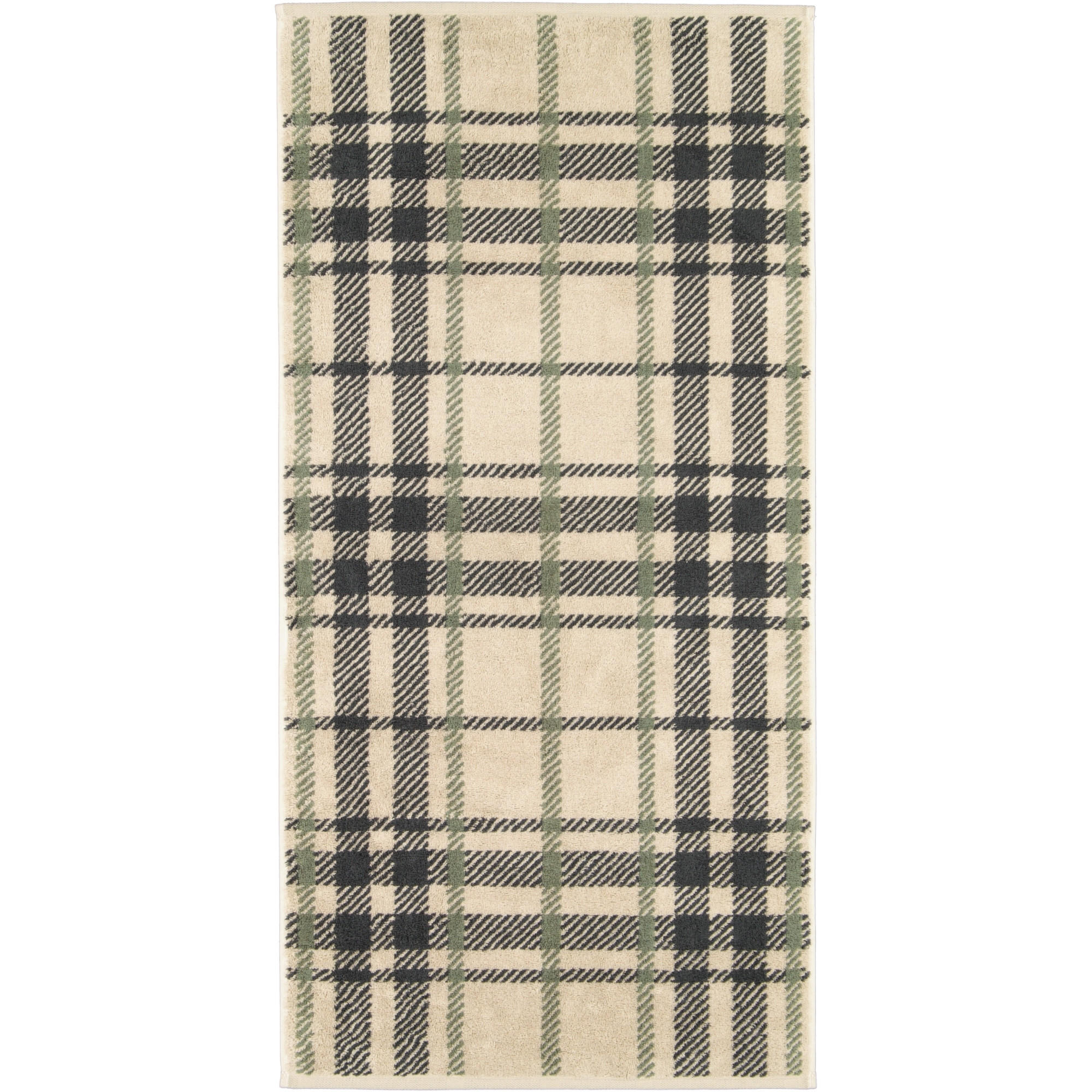 HANDTÜCHER ALPENCHIC EDITION KARO 6231 NATUR - 37 - Beige, Textil (50/100cm) - Cawoe