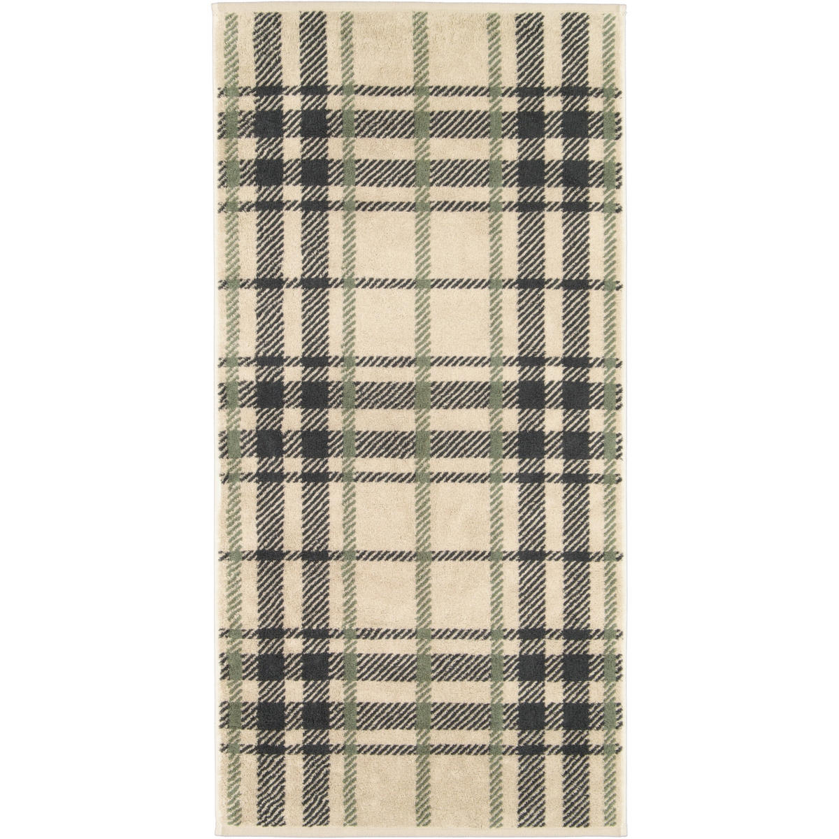 HANDTÜCHER ALPENCHIC EDITION KARO 6231 NATUR - 37 - Beige, Textil (50/100cm) - Cawoe