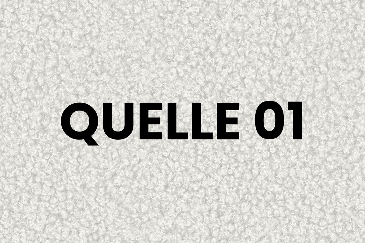 POLSTERBETT LUVA 160/200 in Boucle Weiß - Weiß, Holz/Holzwerkstoff (160/200cm) - Deine Möbel 24