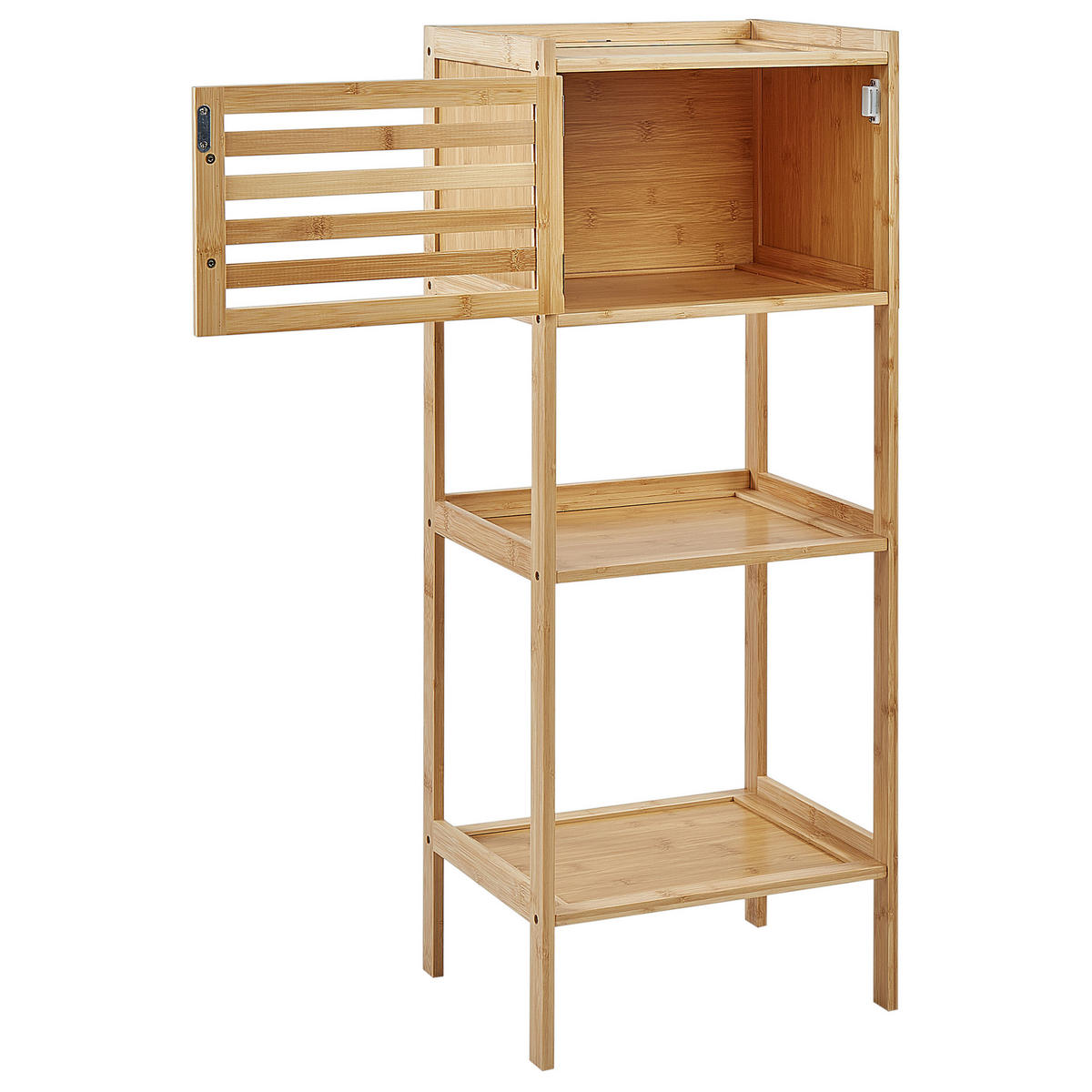 RAFT bambus maro deschis Beckley - maro, lemn (36/91/30cm) - Beliani