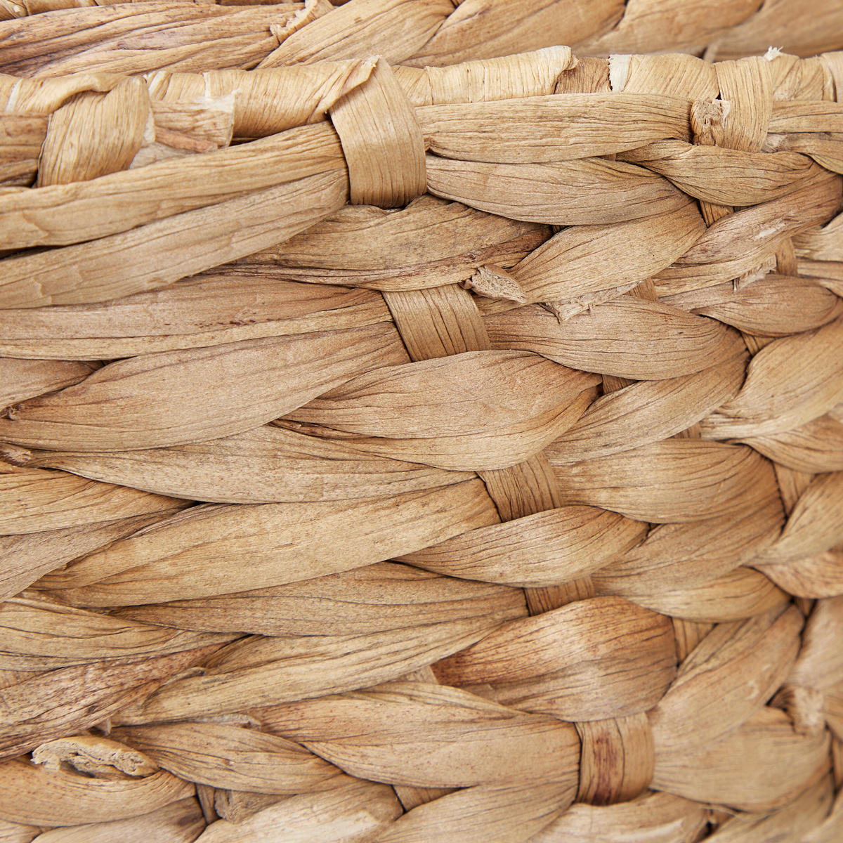 3XAUFBEWAHRUNGSKORB - Hellbraun, Textil/Metall (28/9/21.5cm) - Relaxdays