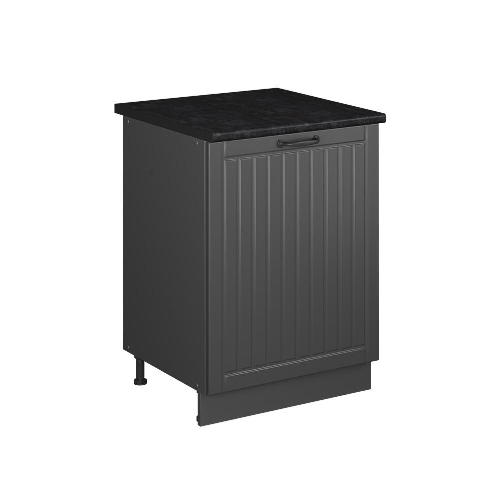 DISKBÄNKSSKÅP Fame-Line, Mörkgrå/antracit, 60 cm Mörkgrå, Antracit 82/60/60 cm