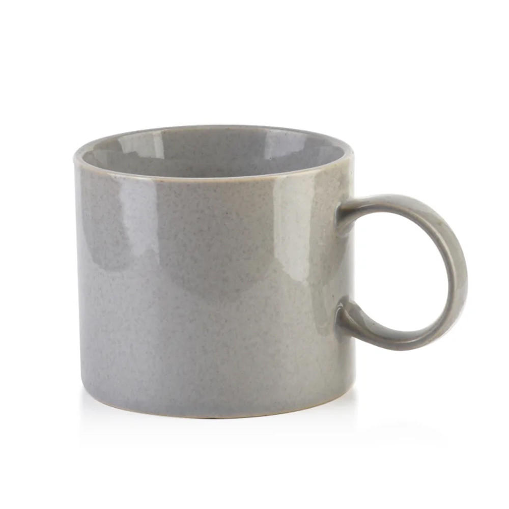 BECHER Basic Nature Graubraun 13.5/9.5/8 cm Keramik - Graubraun, Keramik (0.3L) - Mondex