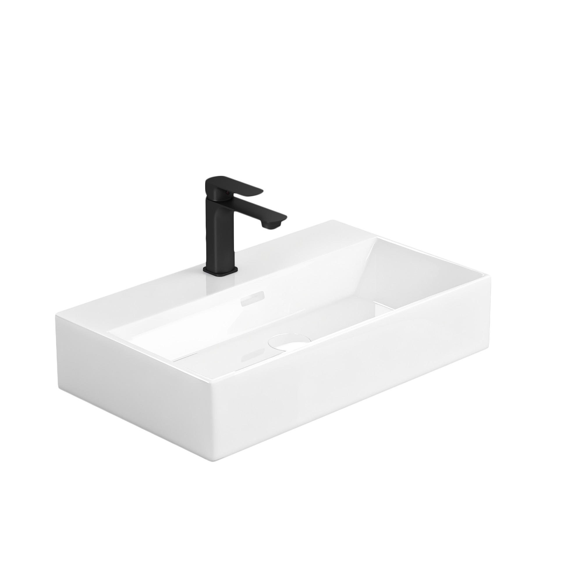 TV&Auml;TTST&Auml;LL f&ouml;r b&auml;nkskiva eller v&auml;ggmontage, blank vit, 60/36 cm Vit h&ouml;gglans 13/60/36 cm