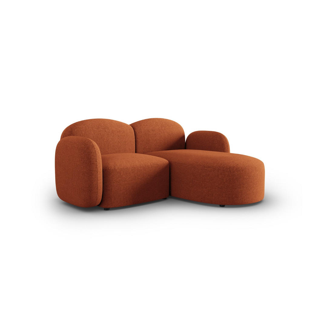 Thumbnail - Micadoni Ecksofa, Terra cotta, Textil, 3-Sitzer, L-Form, 194x155 cm, Hergestellt in Europa, Oeko-Tex®, Wohnzimmer, Sofas...