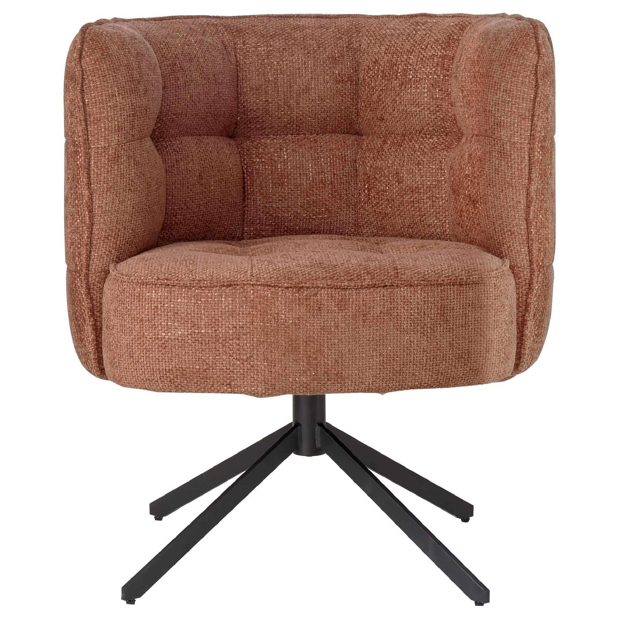 ESSZIMMERSTUHL Odin Braun 67/73/80cm - Braun, Textil (73/80/67cm) - PTMD Collection
