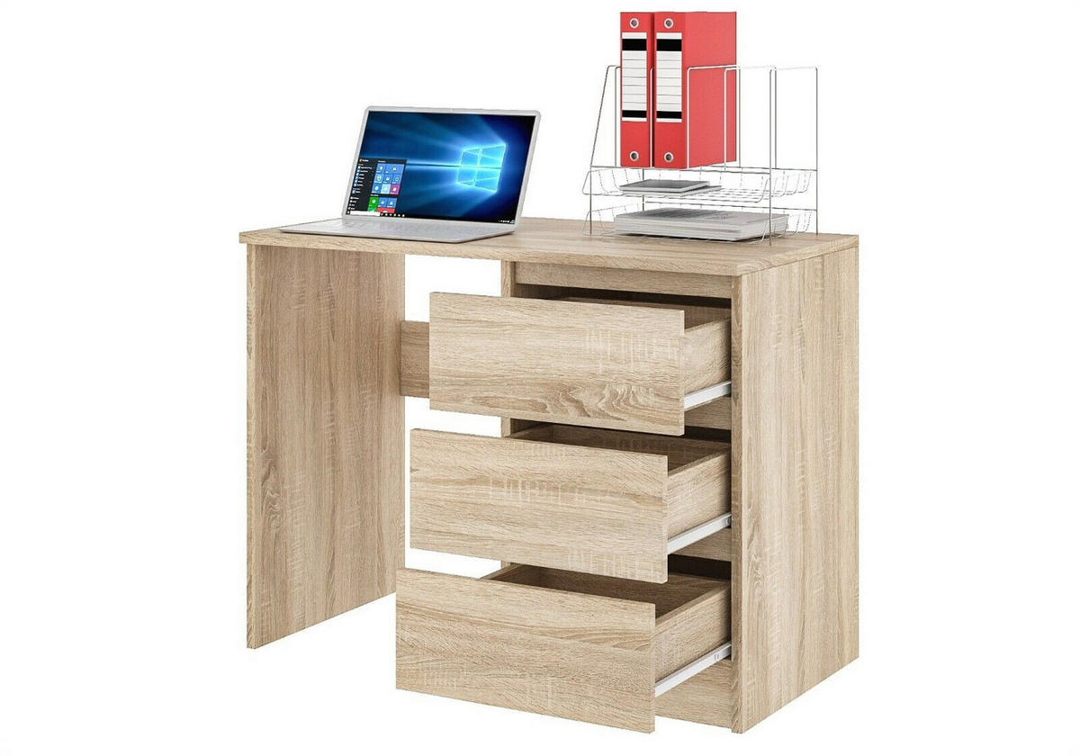 COMPUTERTISCH Bella B1 sonoma - Sonoma Eiche, Holzwerkstoff (50/90/76cm) - roe furniture