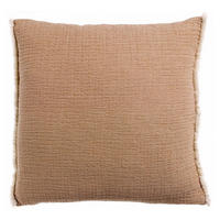 KISSEN Emilio kupferbraun 45 x 45 cm - Dunkelorange, Textil (45/45cm) - Vivaraise