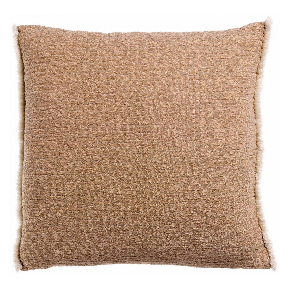 KISSEN Emilio kupferbraun 45 x 45 cm - Dunkelorange, Textil (45/45cm) - Vivaraise