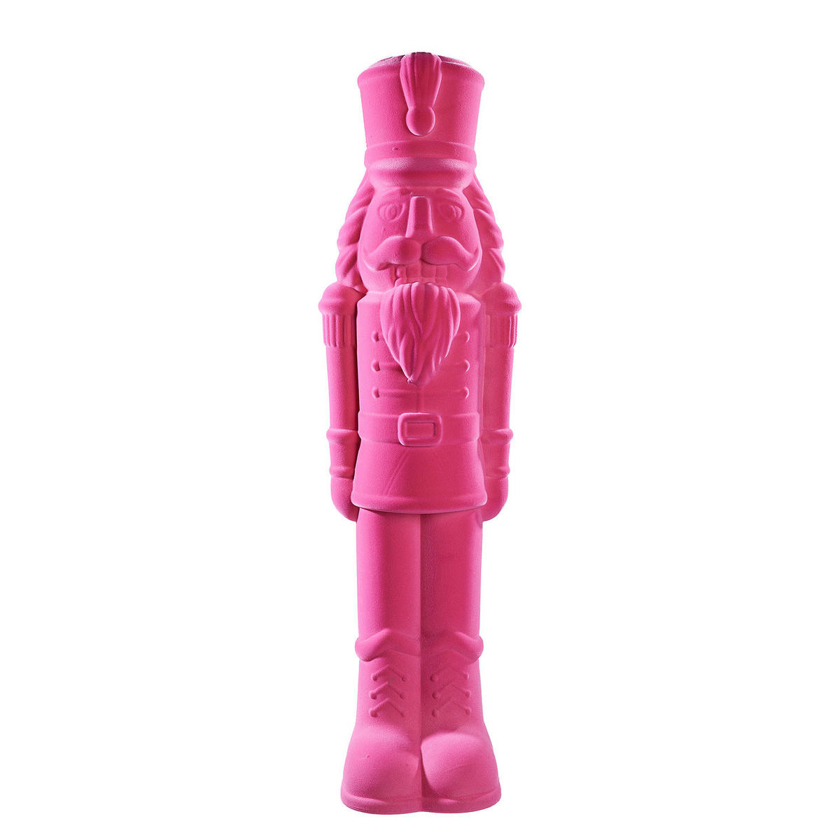 NUSSKNACKER X-Mas beflockt - Pink, Kunststoff (23/107/27cm) - Butlers