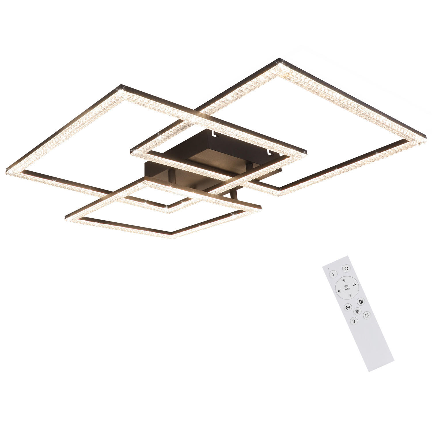 Nettlife STROPNÍ LED světlo Johann 75/60/8 cm