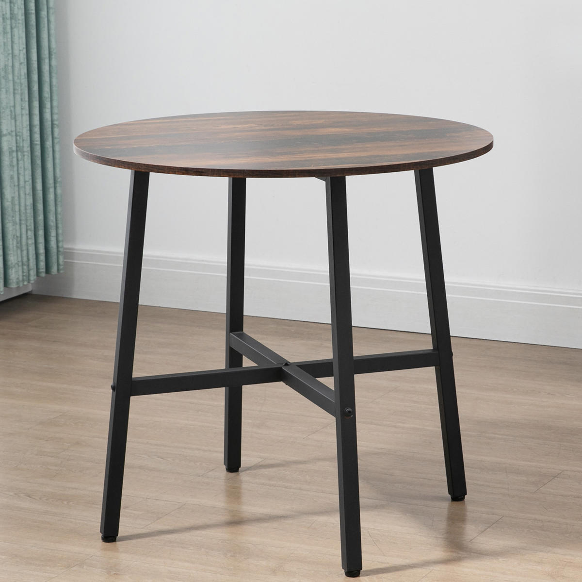 ESSTISCH 80/76 cm Braun aus Sperrholz - Braun, Holzwerkstoff (80/80/76cm) - OKMYHOME