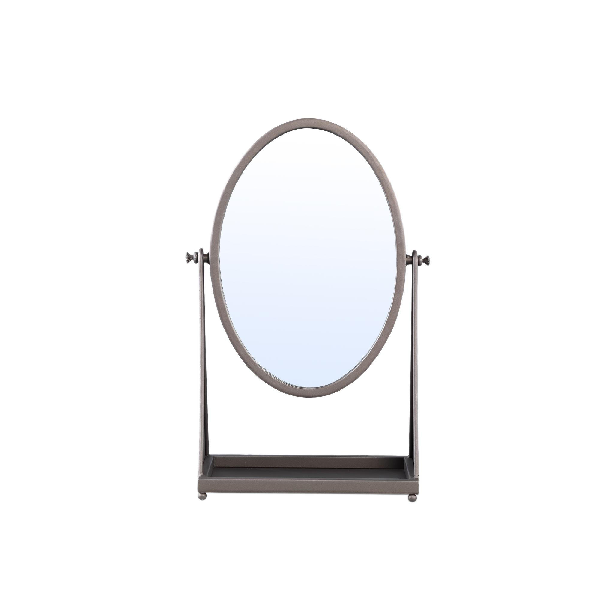 SPIEGEL Francess Braun 28/14/43.5cm - Braun, Glas (14/43.5/28cm) - PTMD Collection