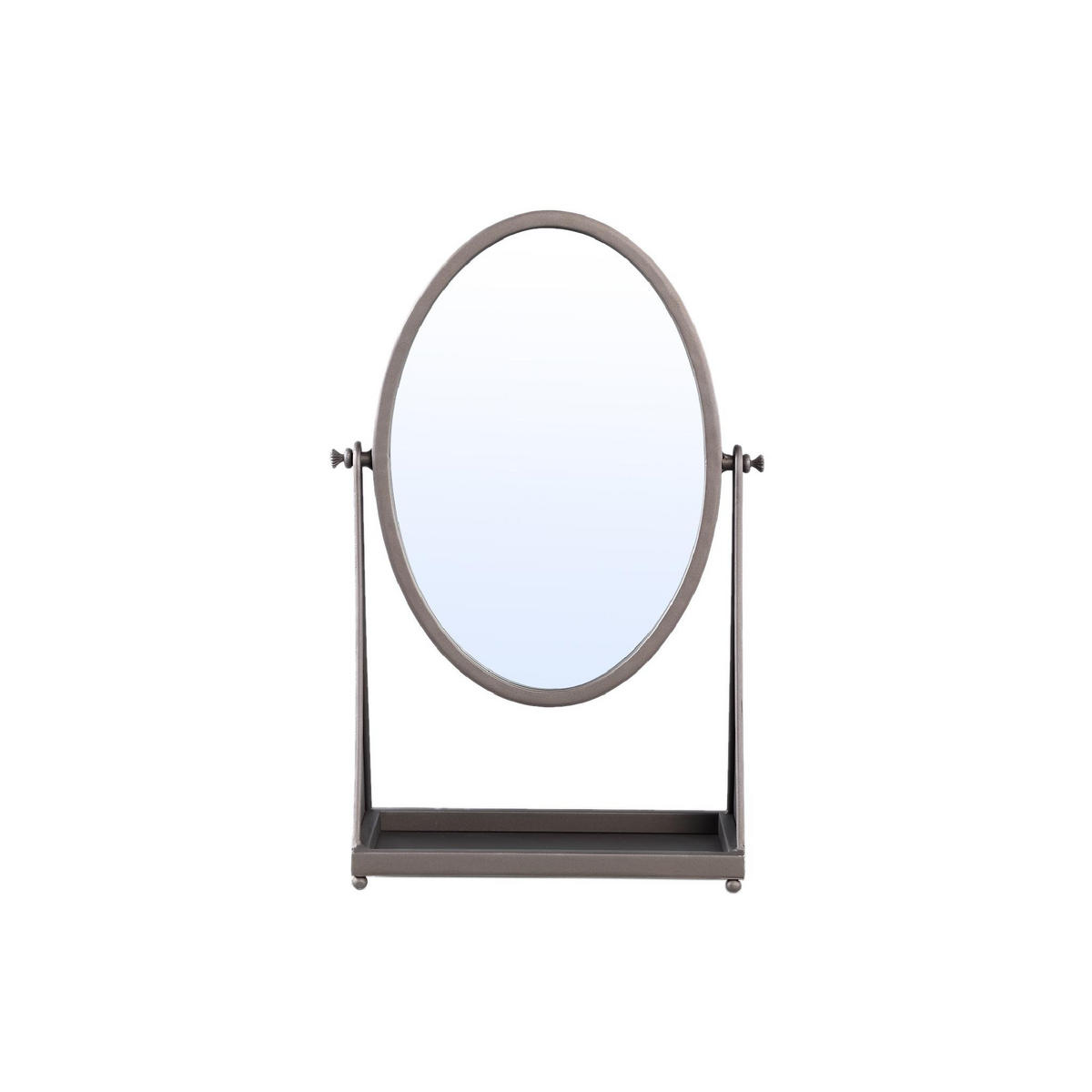 SPIEGEL Francess Braun 28/14/43.5cm - Braun, Glas (14/43.5/28cm) - PTMD Collection