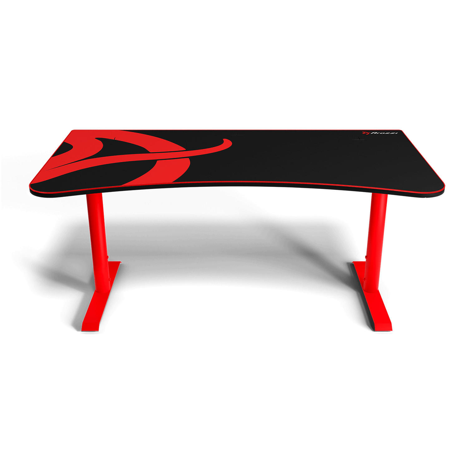 GAMINGTISCH Arena 160/82/71-81 cm Rot - Rot, Metall (82/160/71cm) - Arozzi