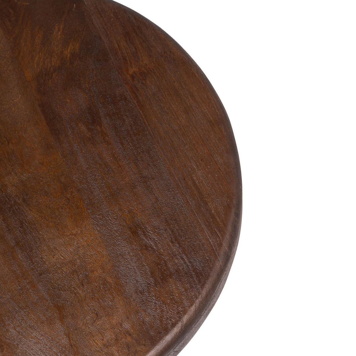 2ER Set runde Couchtische aus Akazienholz, braun - Braun, Holz (77/77/36cm) - Giga Meubel