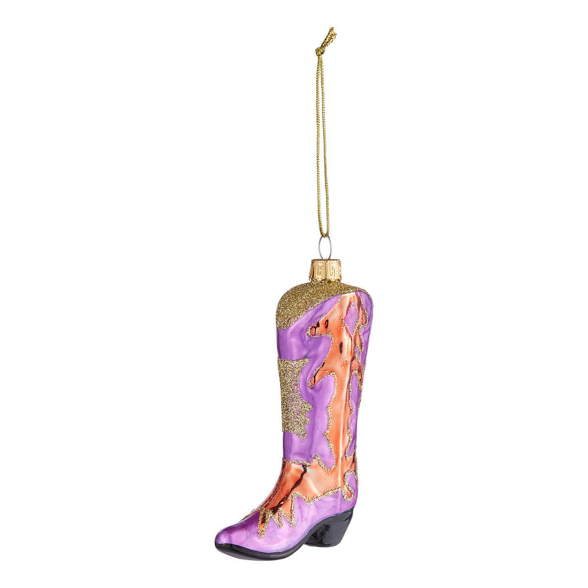 BAUMANHÄNGER Hang On Cowboy Boot - Pink, Glas (3/11/7cm) - Butlers