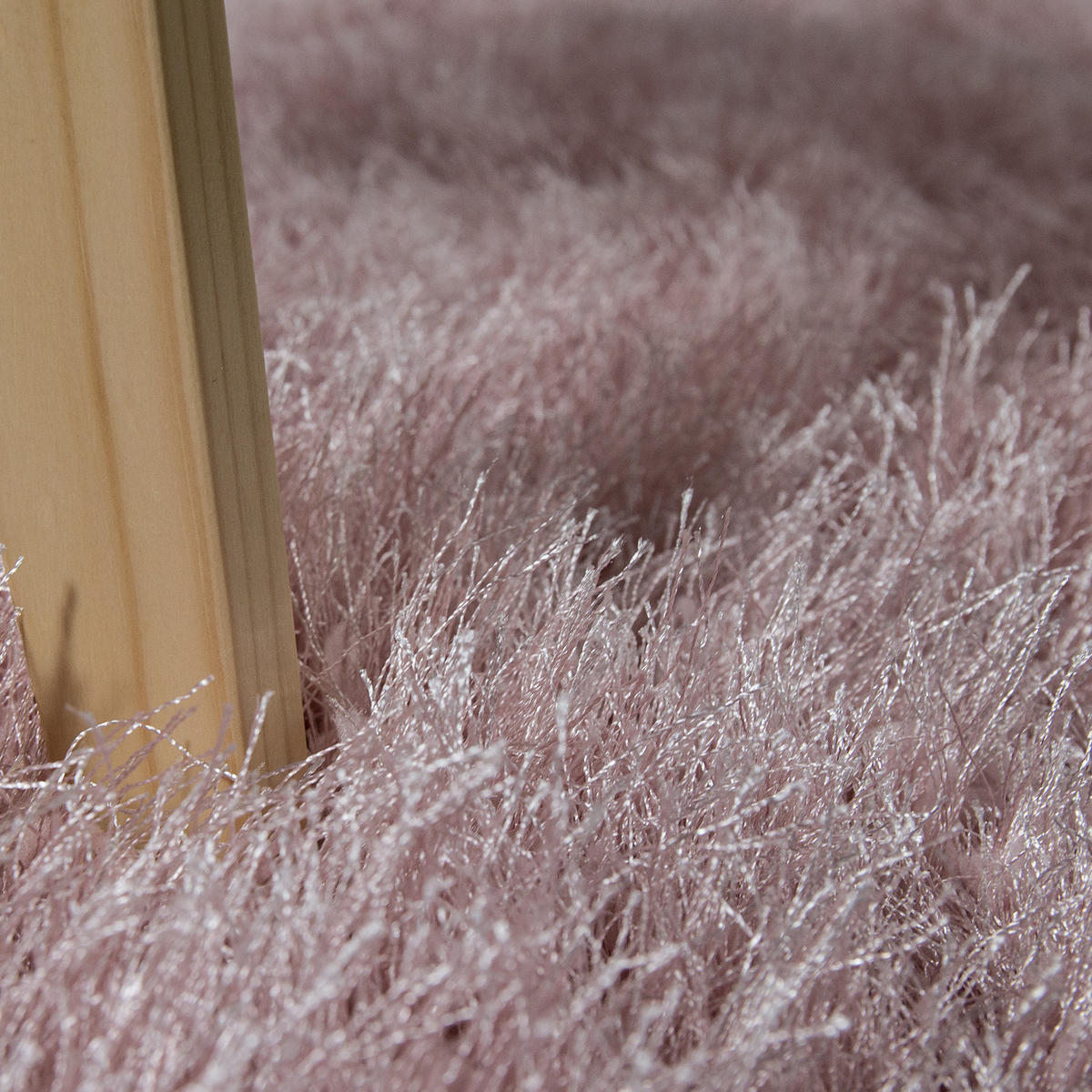 HOCHFLORTEPPICH 80/300 cm Glamour 300 - Rosa, Textil (80/300cm) - Paco Home
