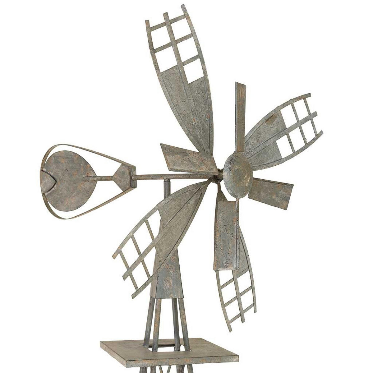 DEKORATIVE FIGUR, 69x59x175cm - Grau, Metall (69.22/175.26/59.06cm) - Wanderlust