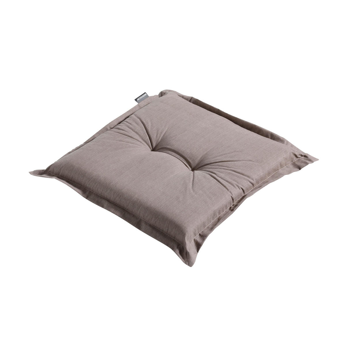 SITZKISSEN Basic 50/50 cm 4er-Set - Braun, Textil (50/5/50cm) - Madison