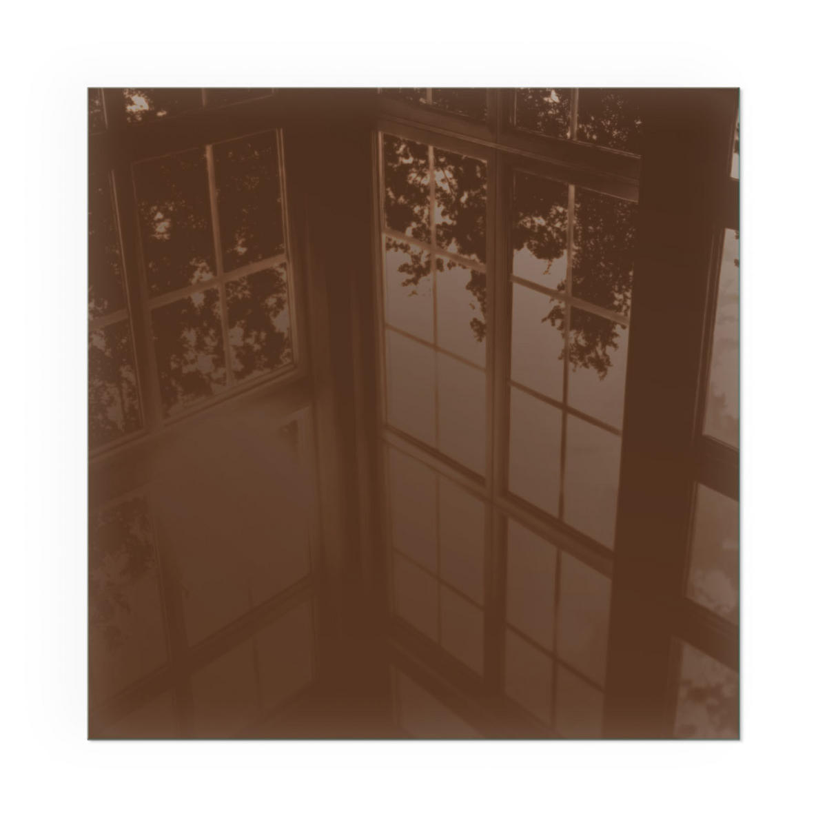 GLASPLATTE für Kamin 60x60 cm - Braun, Glas (60/60/0.4cm) - TULUP