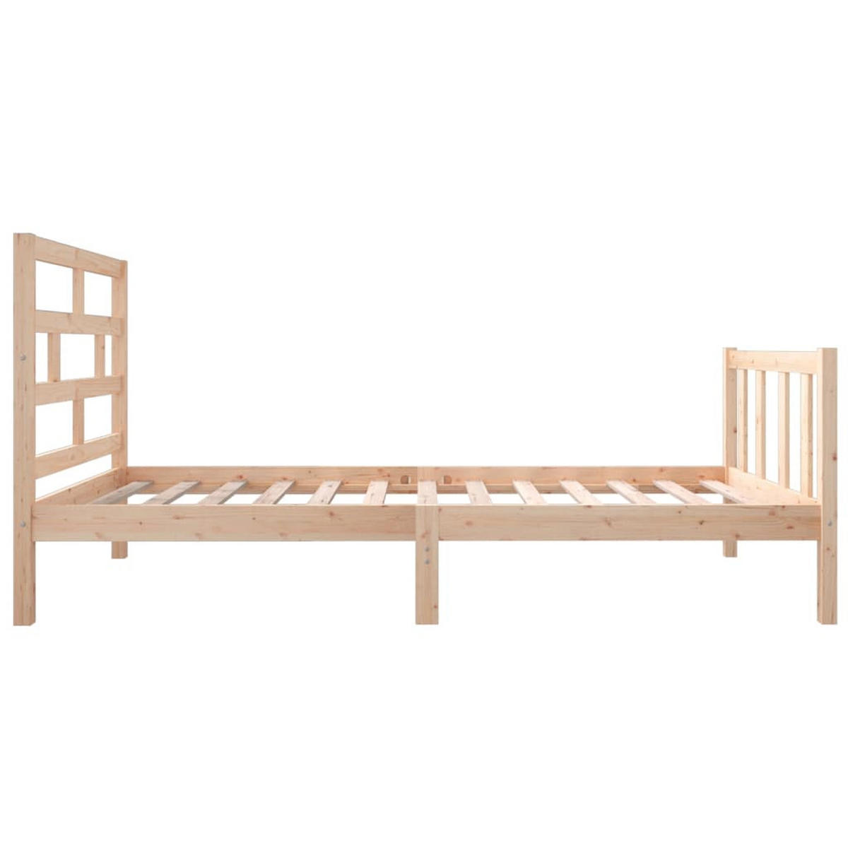 BETT Kimball 95.5/205.5 cm - Braun, Holz (90/200cm) - Nettlife