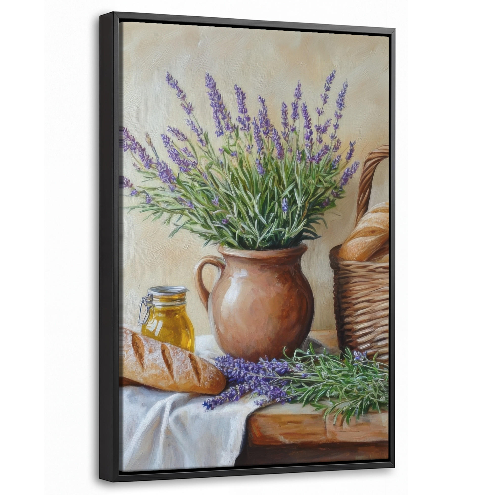 MuchoWow Leinwand Flieder 20x30 cm