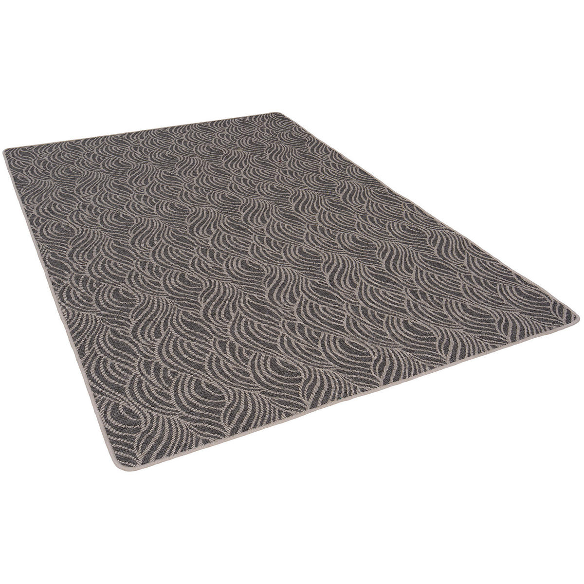 IN- UND OUTDOOR TEPPICH BEIDSEITIG NEWPORT DESIGN - Grau, Textil (200/250cm) - Snapstyle