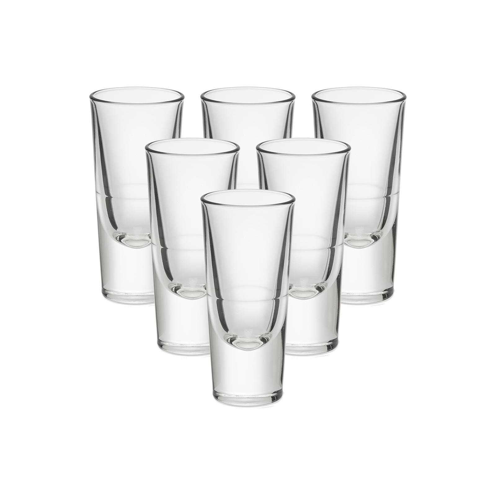APERITIFGLÄSER Bistro transparent 140 ml 6er Set - Transparent, Glas (0.14L) - Bormioli Rocco