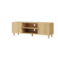 TV-LOWBOARD 140/40/48 cm eichefarben aus MDF mit Stauraum - Eichefarben, Holzwerkstoff (40/46/140cm) - OKWISH