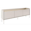 TV-SCHRANK Tovi Kaschmir / Holzoptik Eiche 175 cm - Taupe, Holzwerkstoff/Metall (175/58.5/36.4cm) - Selsey