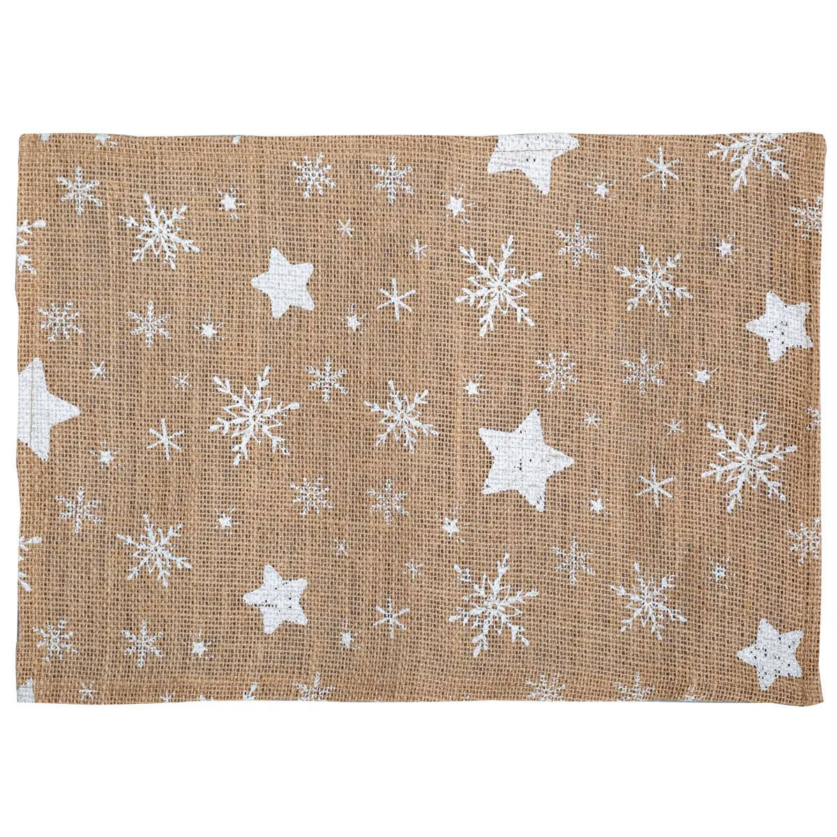 TISCHSET Sterne 45/30 cm - Braun, Naturmaterialen (30/1/45cm) - Atmosphera Createur d´interieur