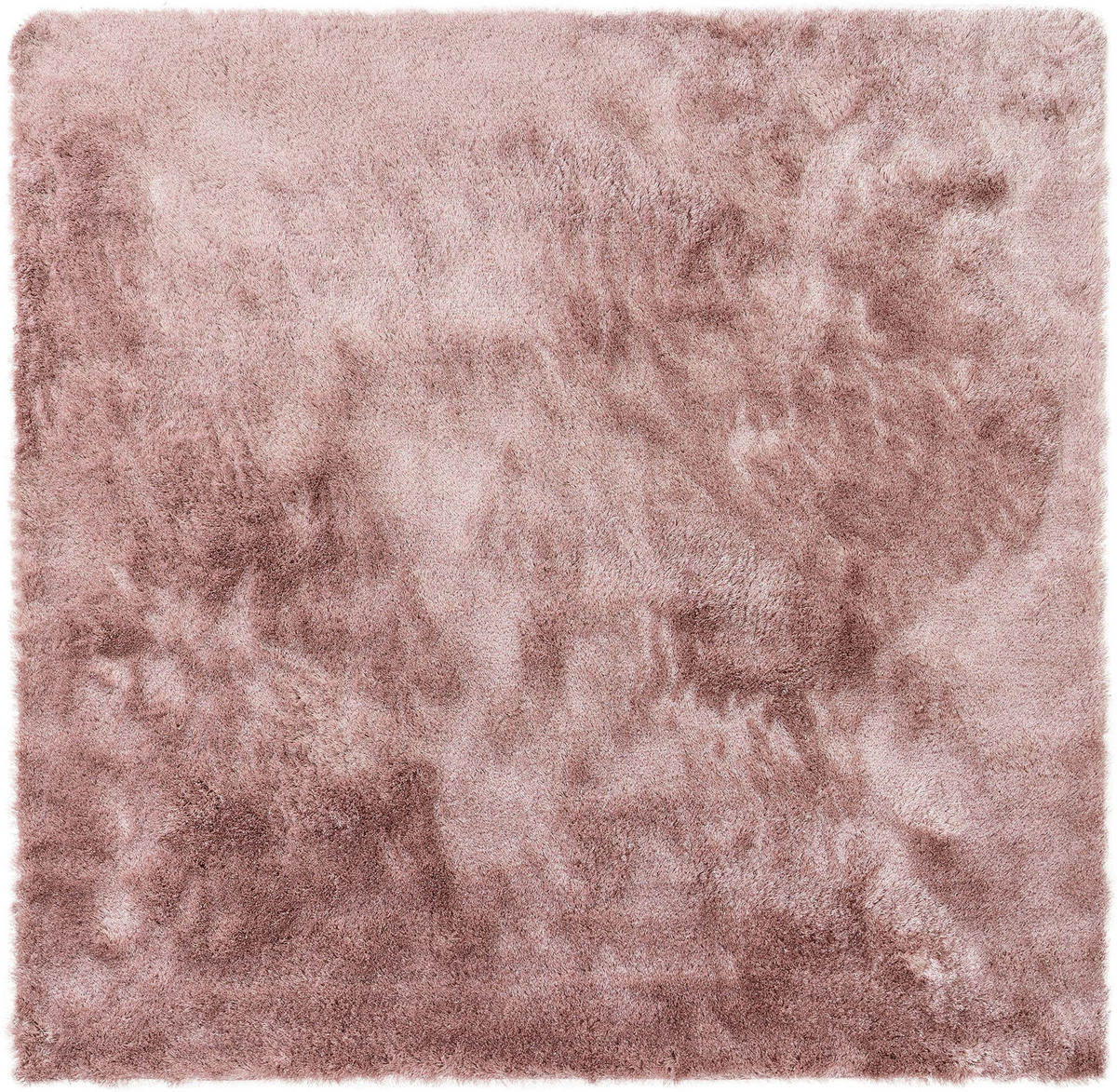 HOCHFLORTEPPICH Whisper Rosa 200x200 cm - Rosa, Textil (200/200cm) - benuta Nest