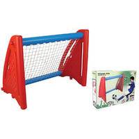 KINDERFUSSBALLTOR 3397 120 x 80 cm, wetterfest, Garten, Kunststoff, Fußballtor, Outdoor - Rot, Kunststoff (86/119cm) - Pilsan