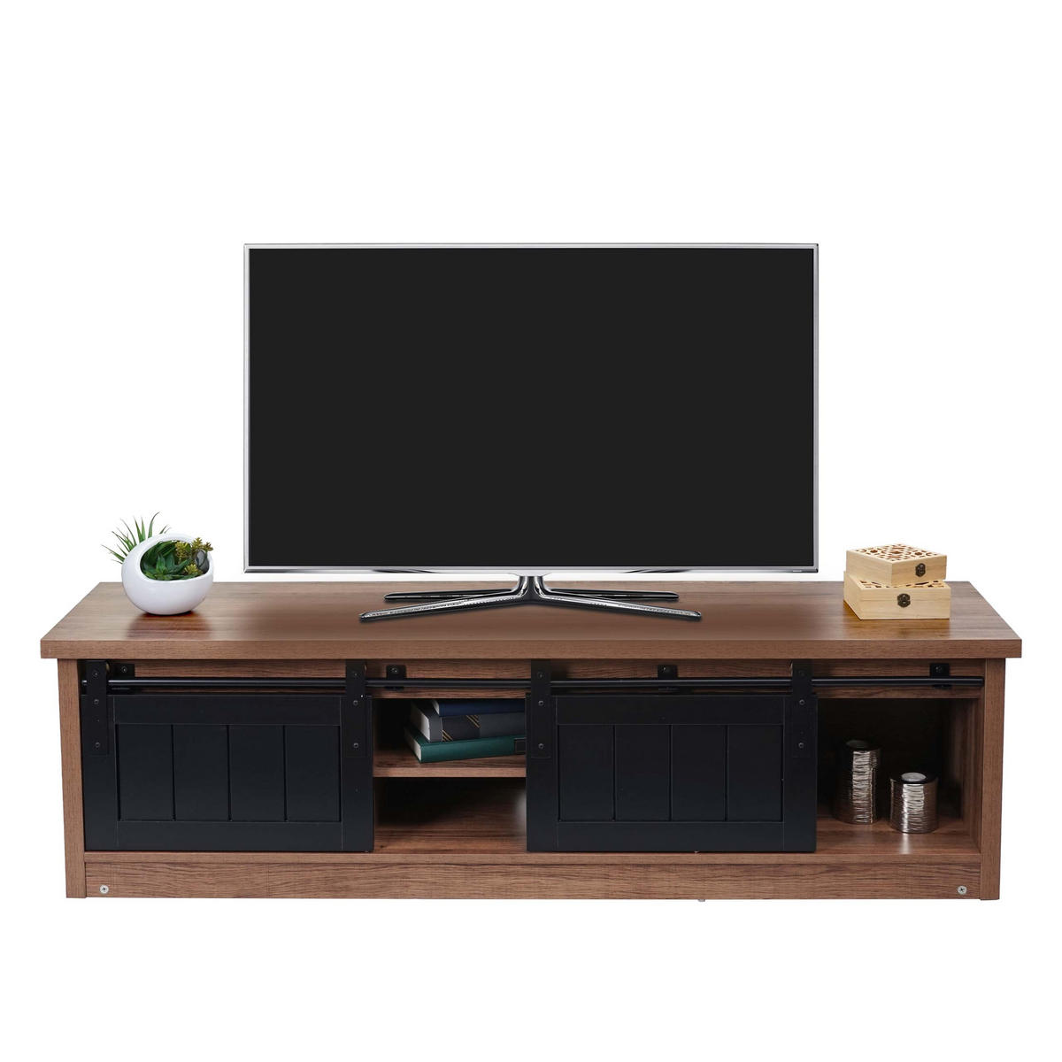 TV-RACK Braun - Braun, Holz (150/43/40cm) - MCW