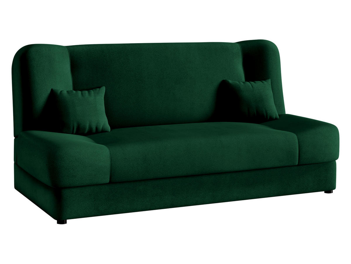 SCHLAFSOFA Jonas Premium - Grün, Holz/Textil (195/86/87cm) - MIRJAN24