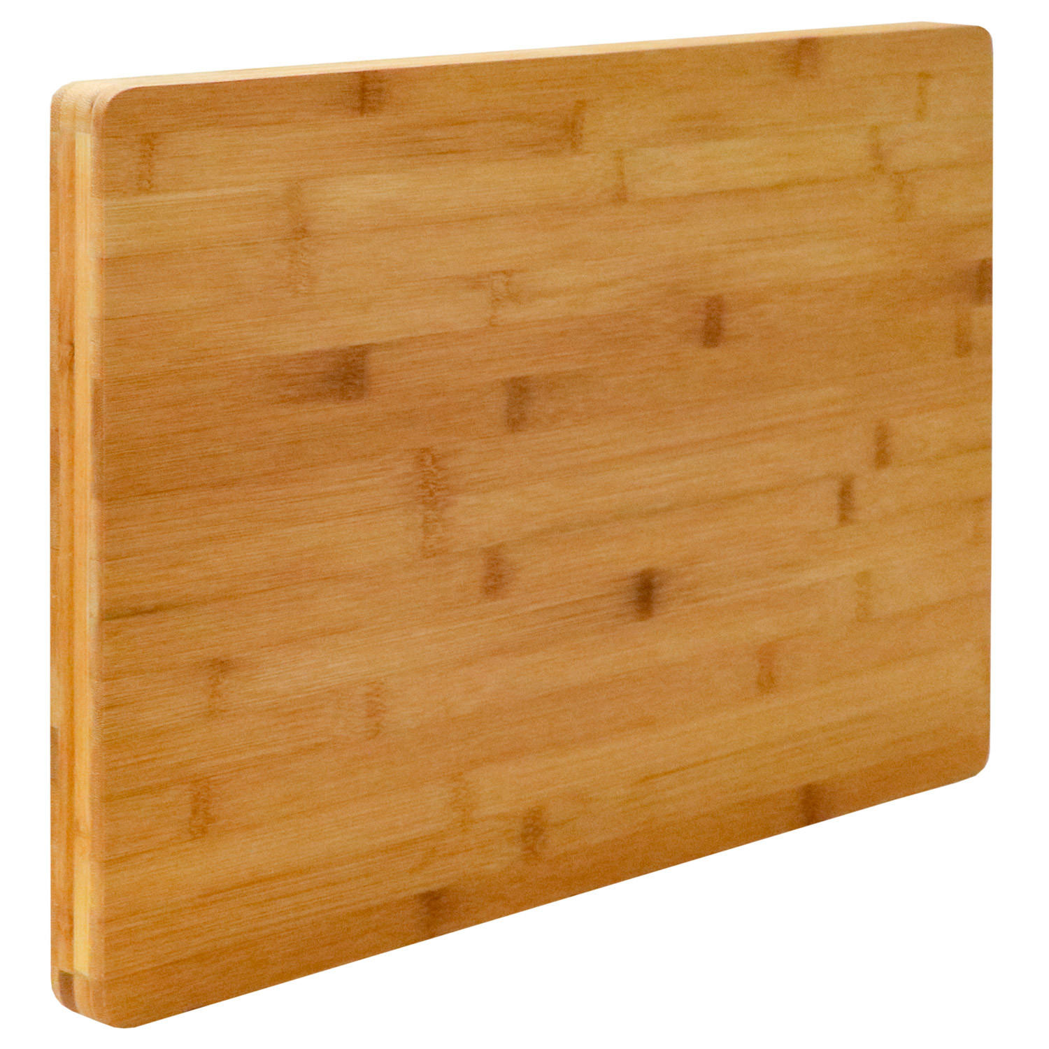 XL-SCHNEIDEBRETT 35/50/3 cm, Bambus - Braun, Holz (35/50cm) - Dunedesign