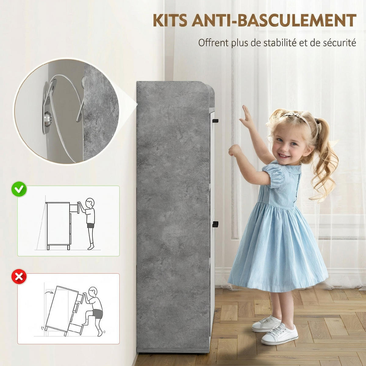 SCHUHSCHRANK Weiß und Grau Spanplatte mit Klappfächern platzsparend 1 Stück - Grau, Holzwerkstoff (83/90.5/24cm) - PANGIVO