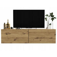 TV-SCHRANK Enjoy Eiche artisan matt 120 cm - Eiche Artisan, Holzwerkstoff (120/30/35cm) - Meble Lindner
